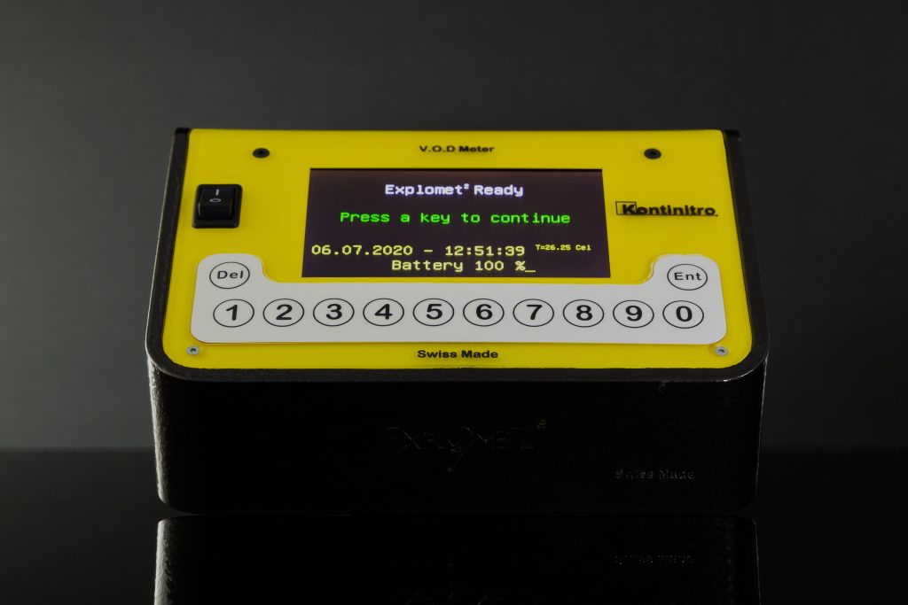 Explomet 2 velocity of detonation meter V.O.D